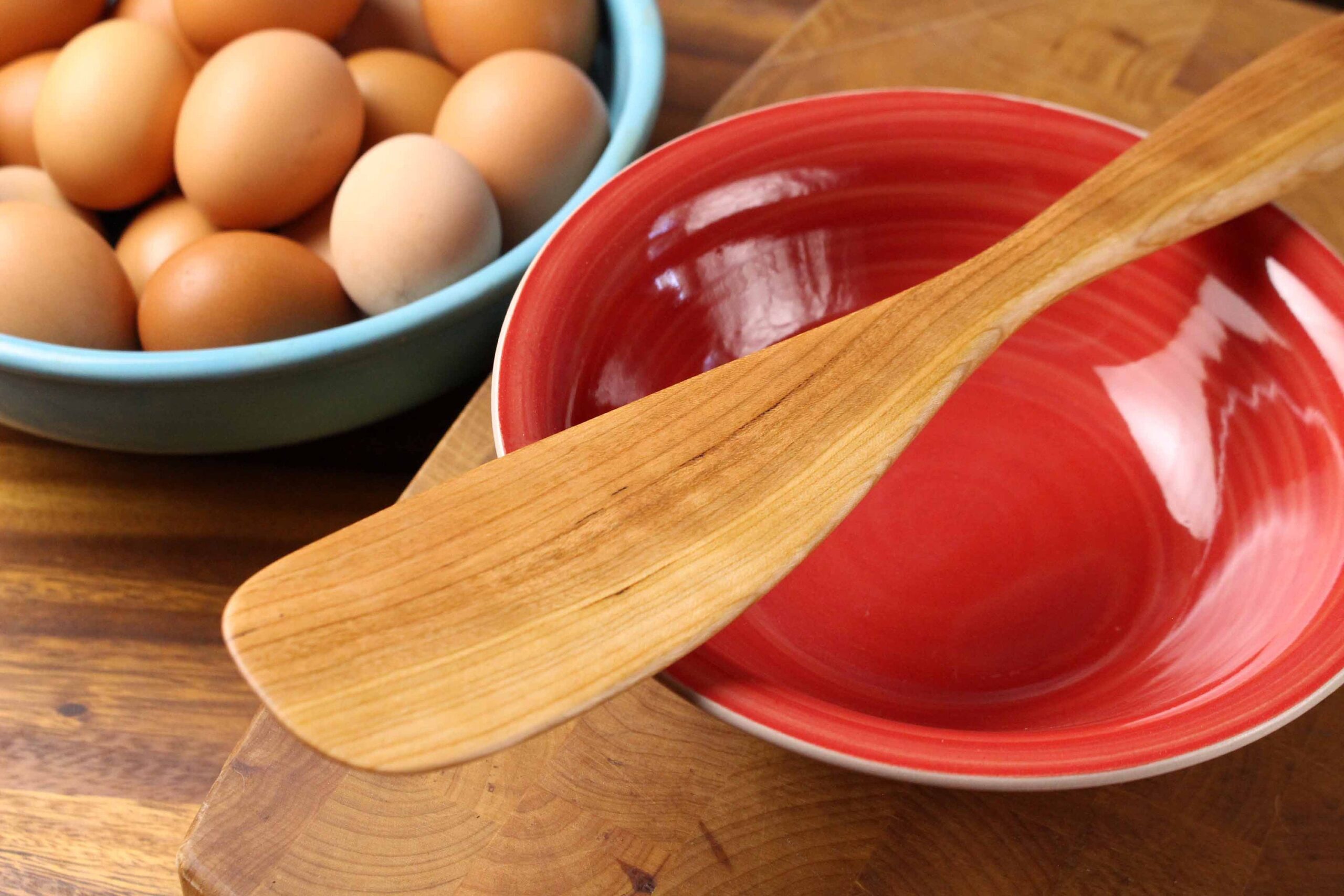 Handmade wooden spurtle for all kinds of jobs in the kitchen - Image 6