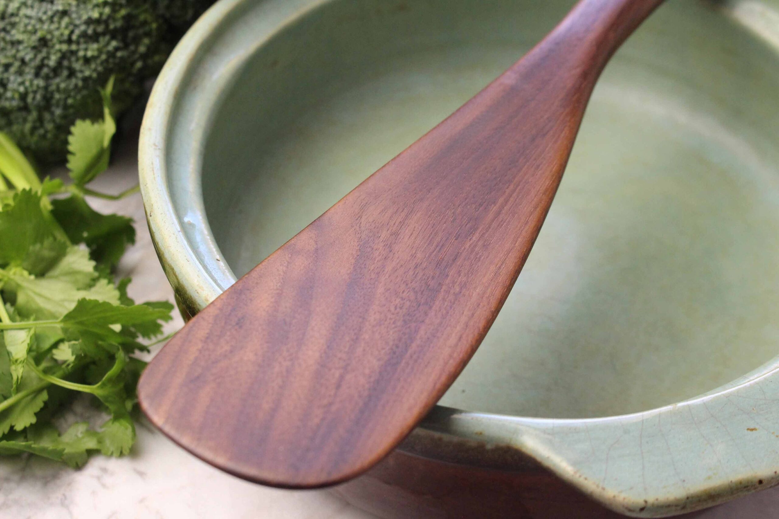 Handmade wooden spurtle for all kinds of jobs in the kitchen - Image 9