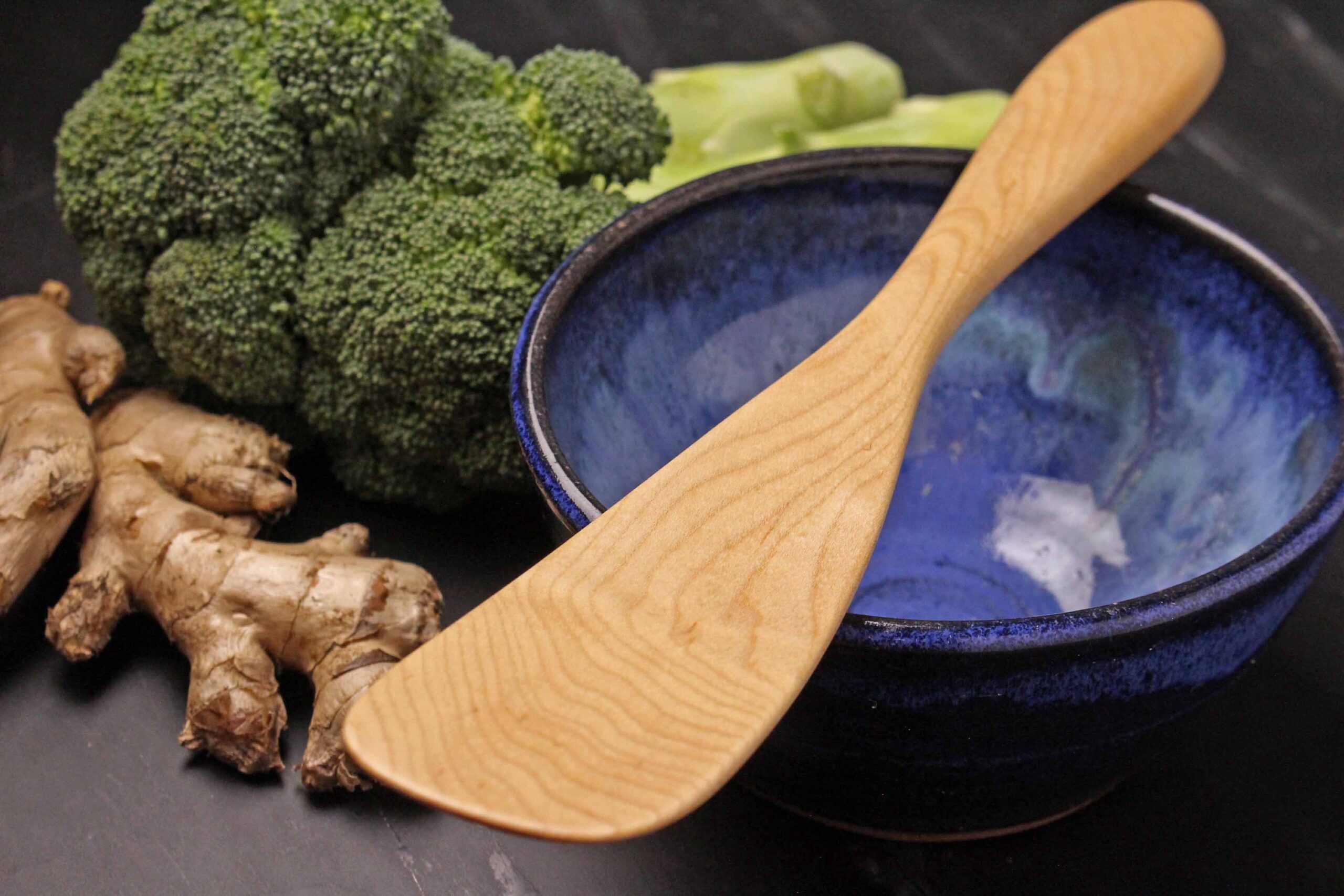 Handmade wooden spurtle for all kinds of jobs in the kitchen - Image 8