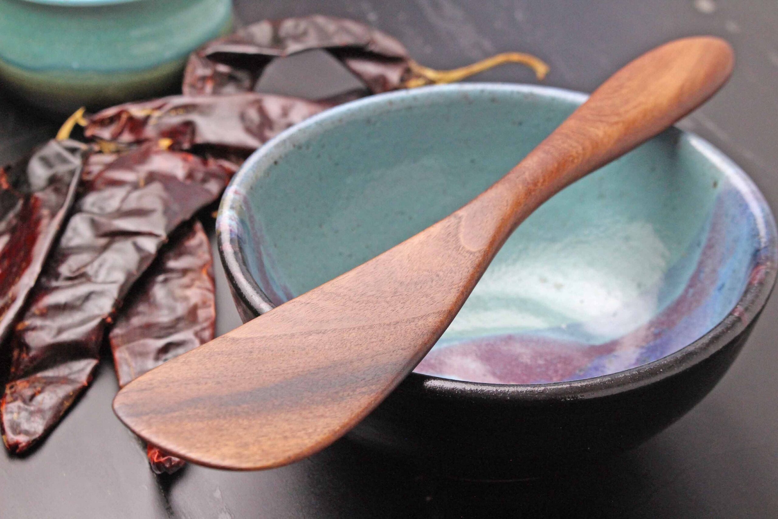 Handmade wooden spurtle for all kinds of jobs in the kitchen - Image 5